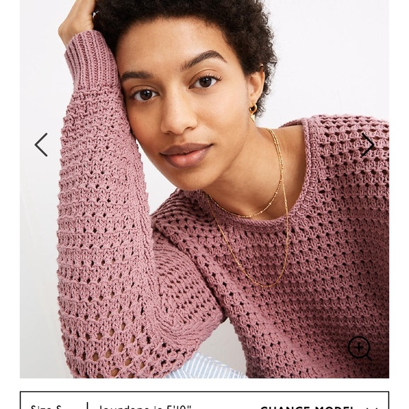 Madewell open stitch Austen sweater - Picture 7 of 9